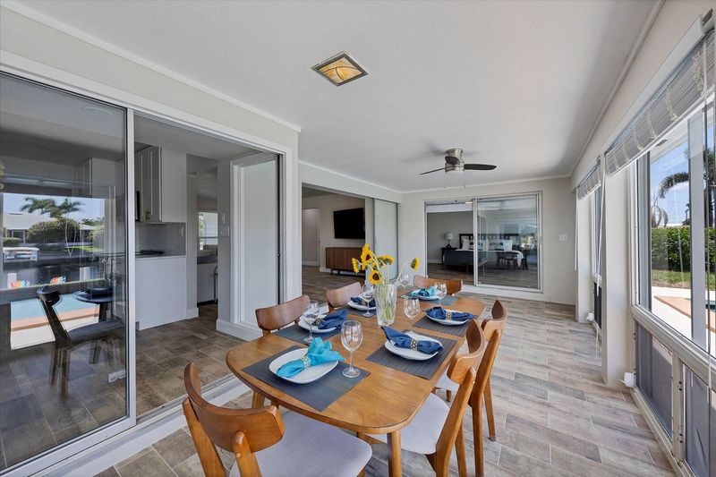 Great dining space