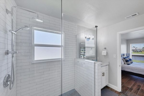 Master Bathroom with huge walkin shower