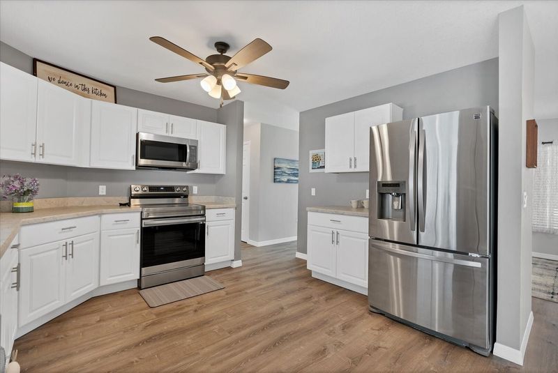 Spacious kitchen