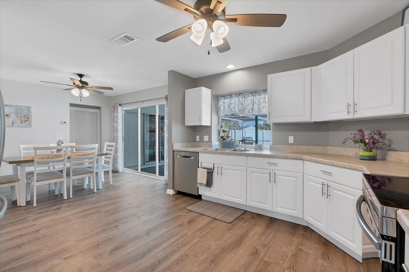 Spacious kitchen