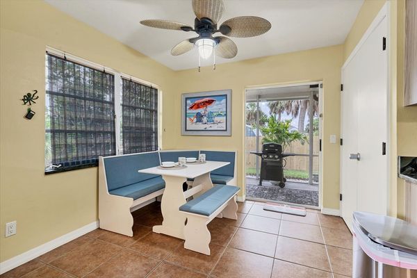 Kitchen breakfast table