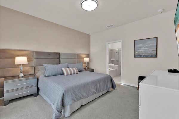 Master King Bedroom 1 Downstairs
Attached Bathroom