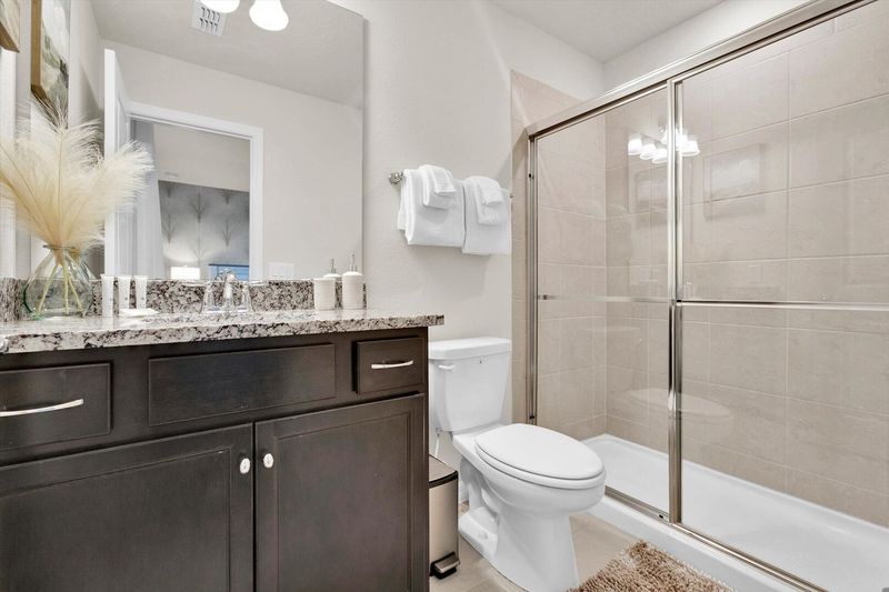 King Suite Bathroom 3 Upstairs
Shower