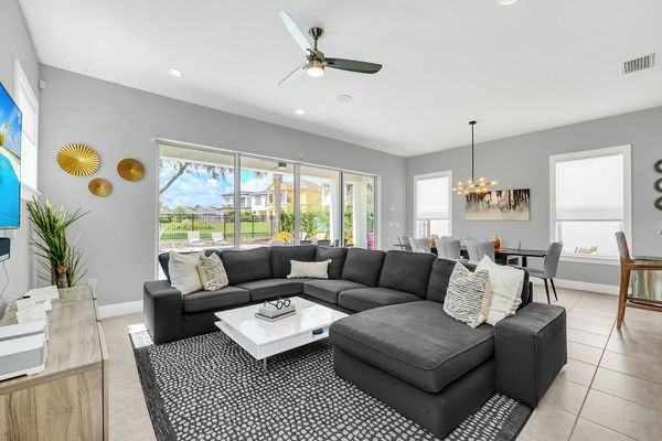 Gather in the spacious living room, designed with comfort in mind and ideal for entertaining guests or enjoying family time