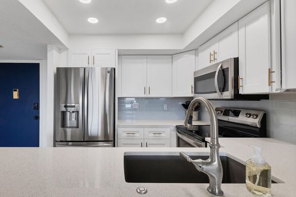 Bright, open kitchen