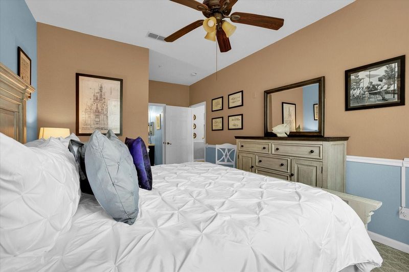 Master King Bedroom 1 (Angle 2)