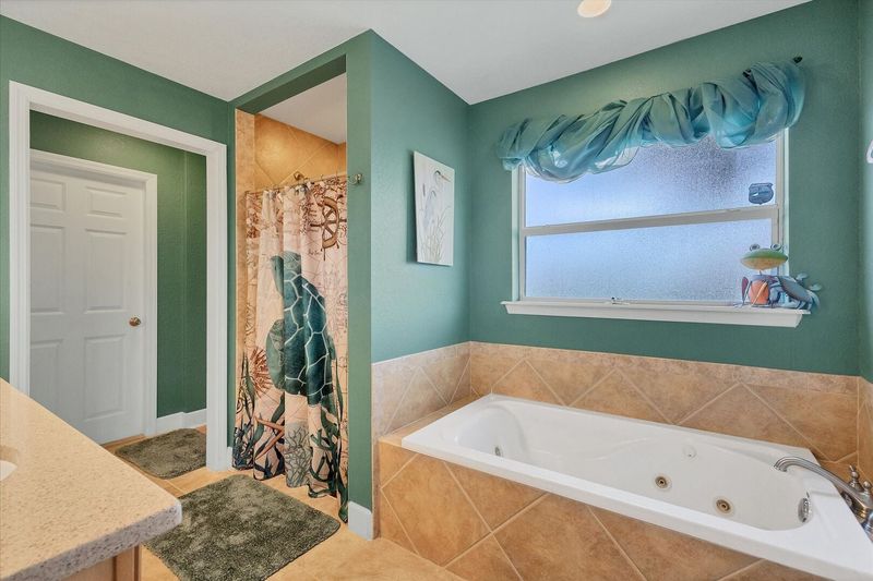 Master bathroom