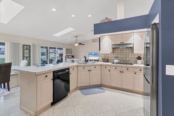 Bright, open kitchen