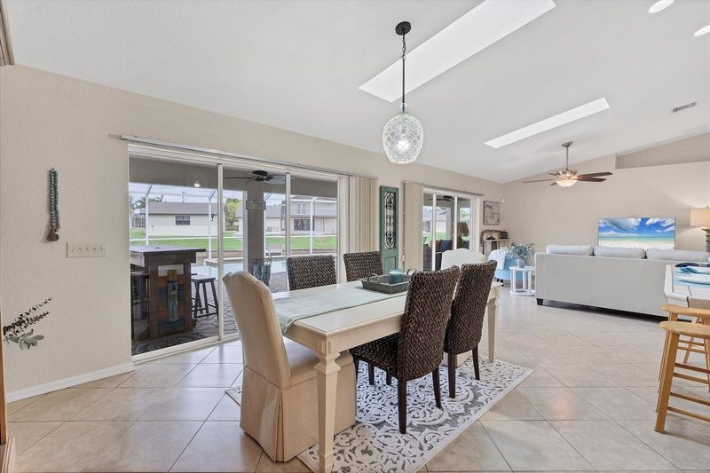 Dining area
