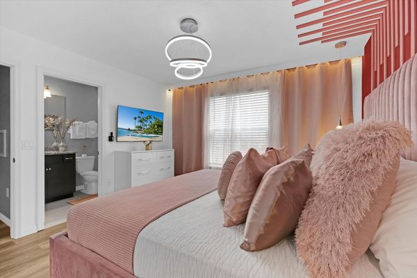 Master Suite Bedroom 8, King Bed, Upstairs, Attached Bathroom, 50" Smart TV