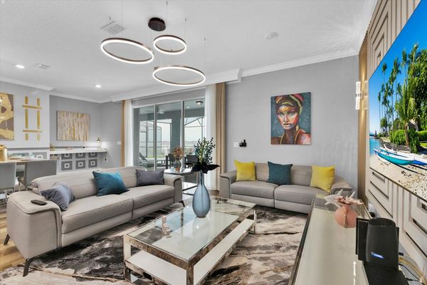 Living Room, 75" Smart TV