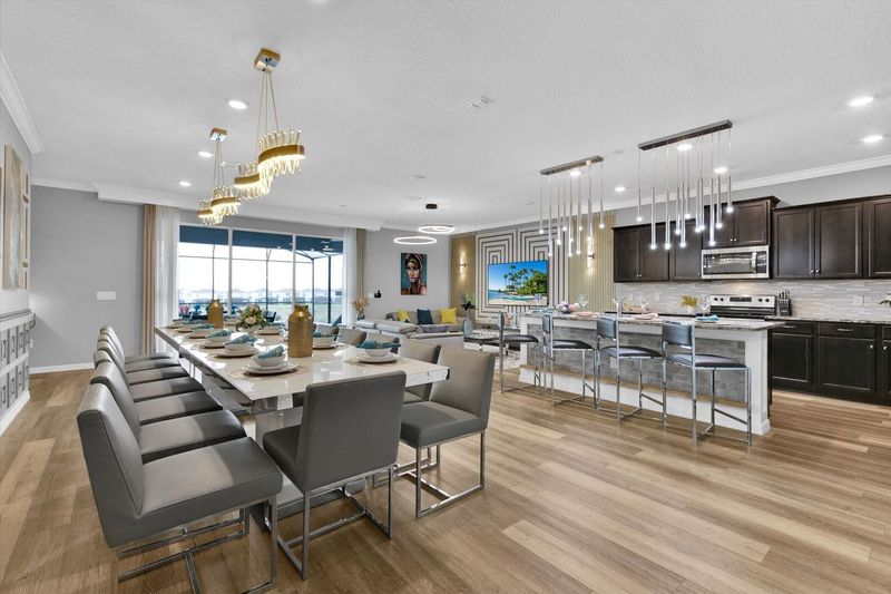 Dining Room, Kitchen