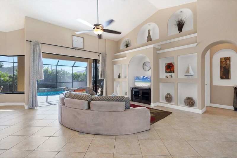 Large wrap-around sofa