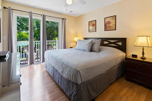 Master King Bedroom 1 Upstairs
Attached Bathroom
Balcony Off The Bedroom