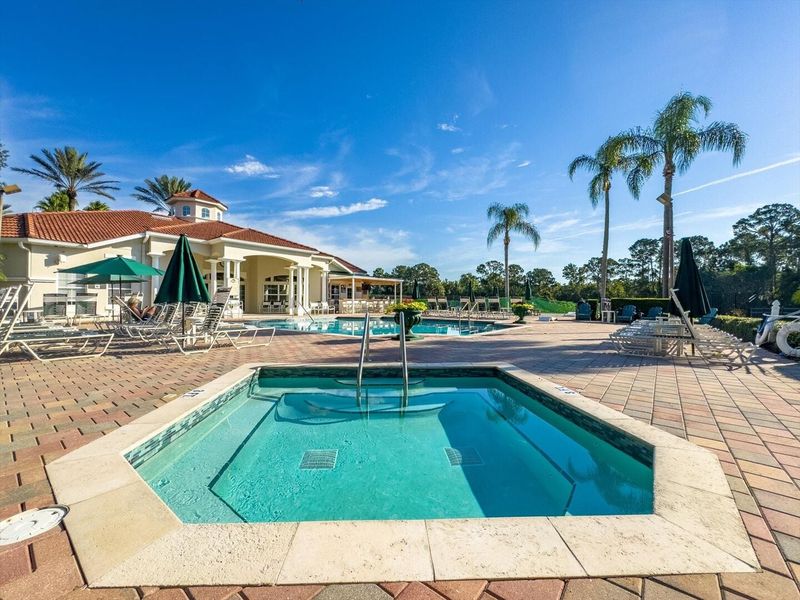 Resort Pool Area