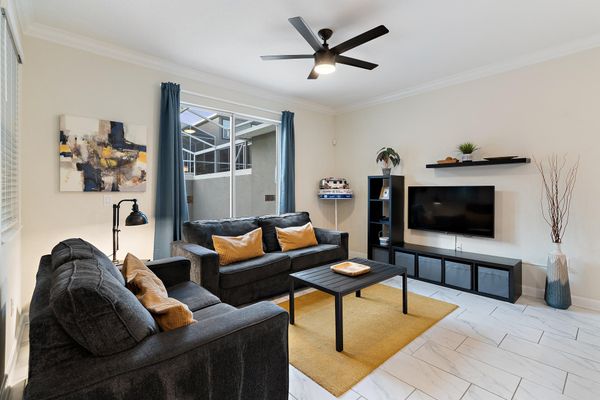 Living Room 50" Smart TV