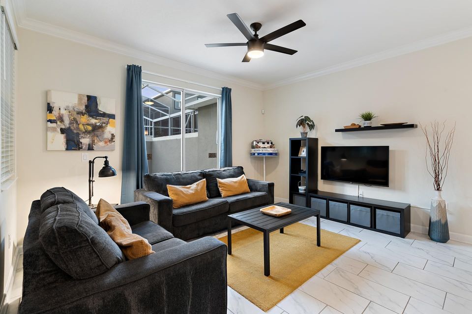 Living Room 50" Smart TV
