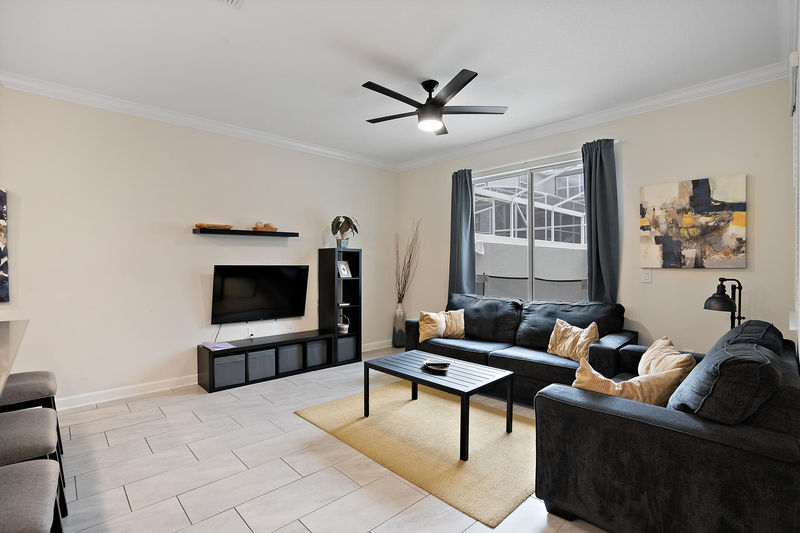 Living Room 50" Smart TV