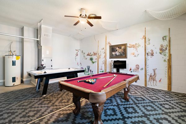 Game Room Pool Table Foosball