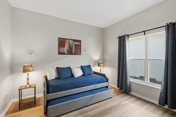 Twin Daybed & Twin Trundle Bed Downstairs