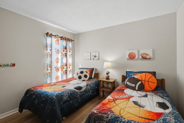 Two Twins Bedroom 6 Upstairs Shared Bathroom