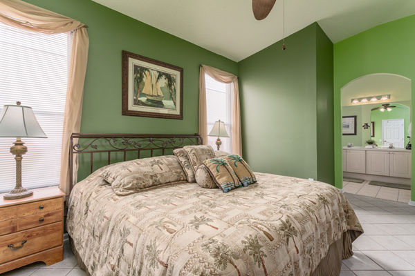 Master King Bedroom 1 (Angle)