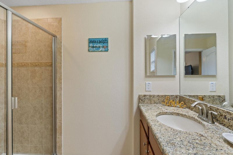 King Suite Bathroom 4 Upstairs Bathroom Shower