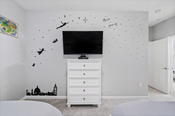 Two Doubles Bedroom 2 (Angle)
50" TV PS4
Peter Pan Theme
