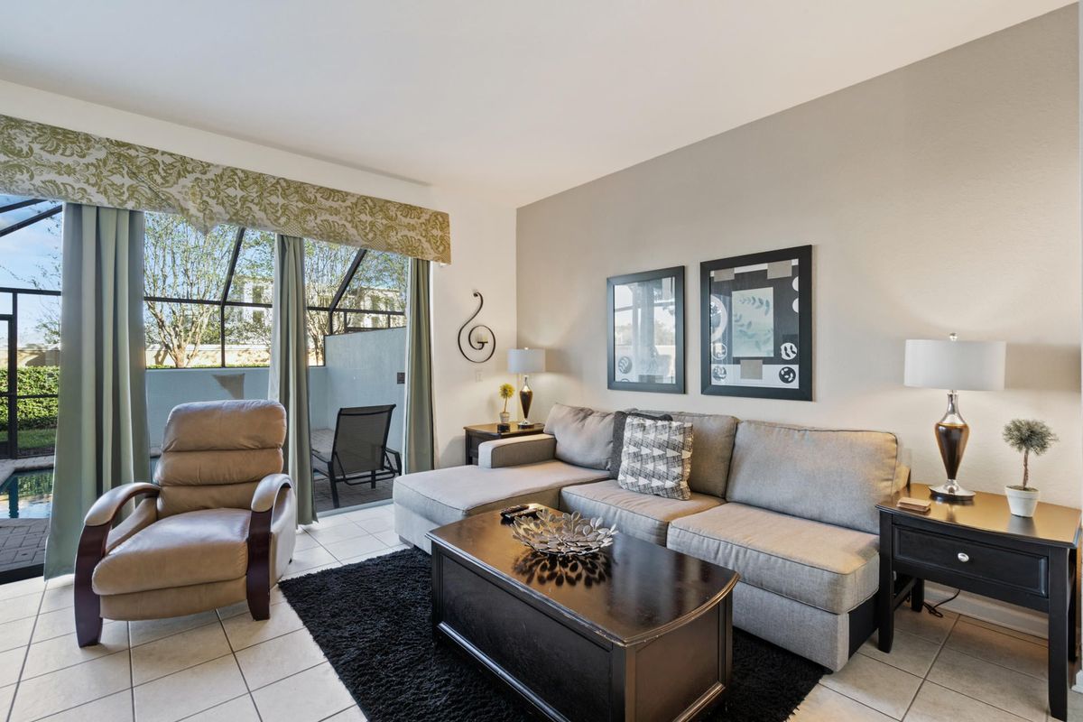 Living Room Has a sleeper sofa