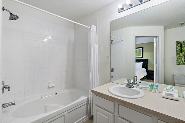 Master King Bathroom 1 Tub/Shower Combo