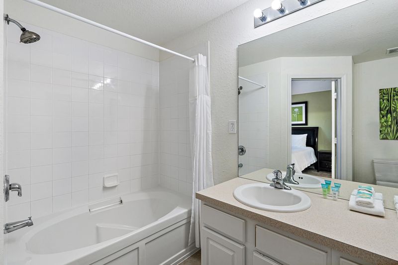 Master King Bathroom 1 Tub/Shower Combo