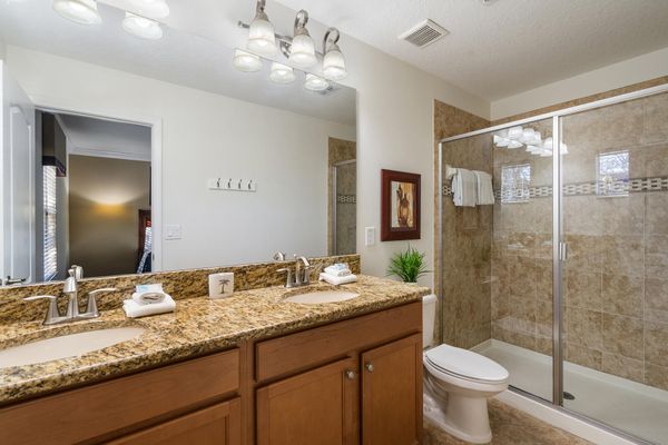 King Suite Bathroom 2 Upstairs Shower