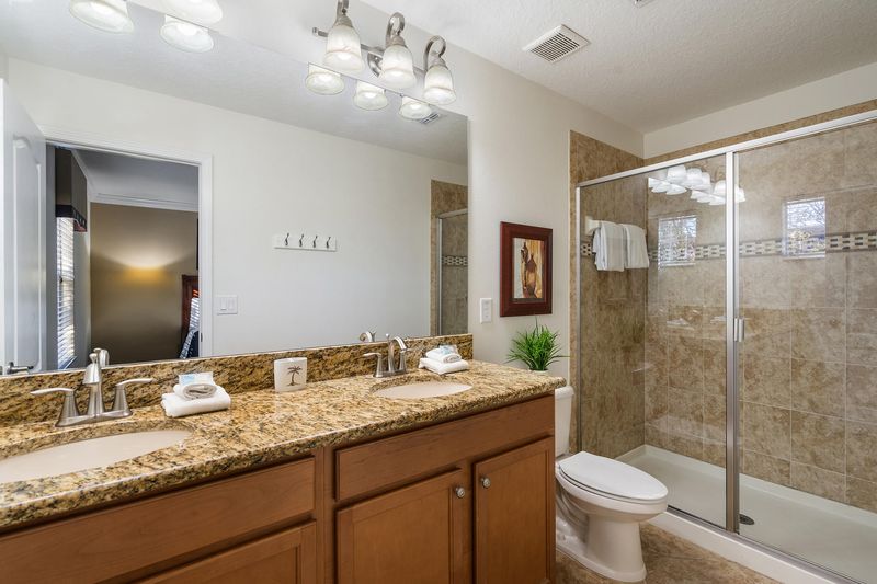 King Suite Bathroom 2 Upstairs Shower