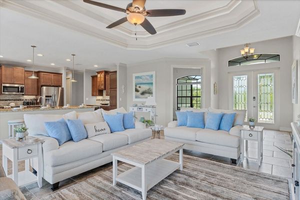 Beautiful, spacious living room with comfortable and welcoming seating