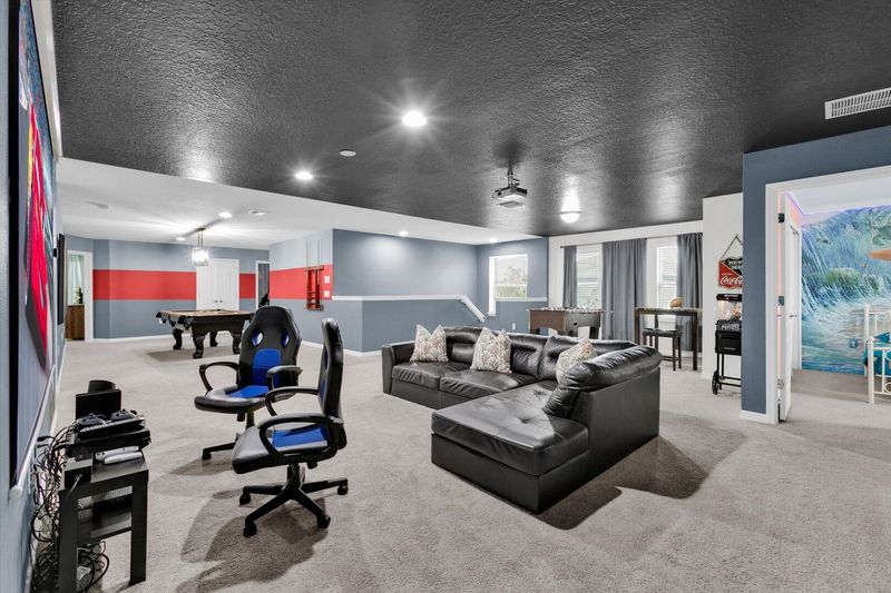 Theater Room in Loft (Angle 3)