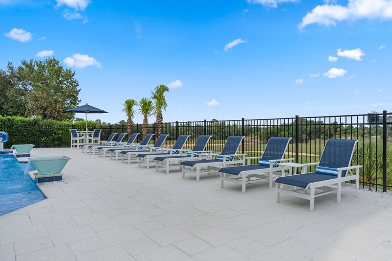 Lay back in the comfort of these loungers