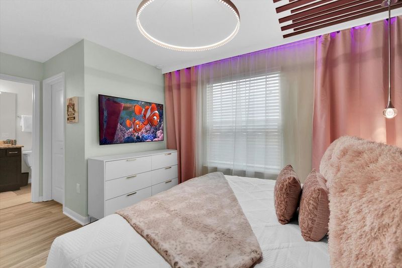 Master Suite Bedroom 7, King Bed, Attached Bathroom, Upstairs, 55" Smart TV