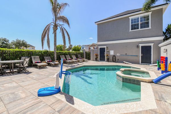 The perfect place for swimming, sunbathing, or hosting outdoor gatherings, this space offers both relaxation and style.