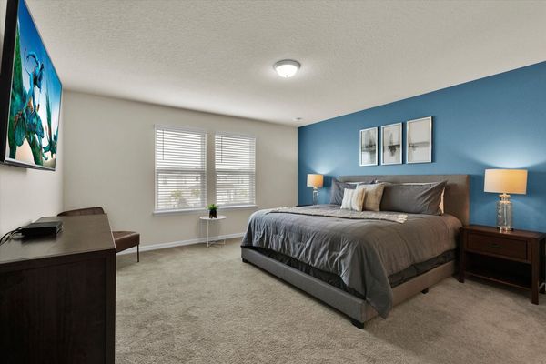 Master King Bedroom 1 Upstairs
Attached Bathroom