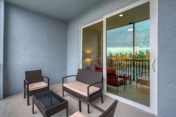 Patio Overlooks A Nice Waterview