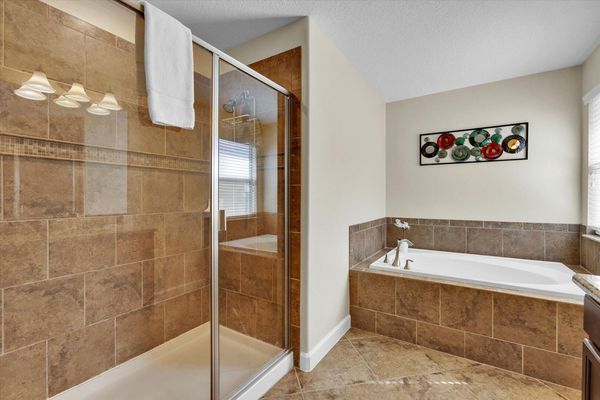 Master King Bathroom 1(Angle)
Tub and Shower