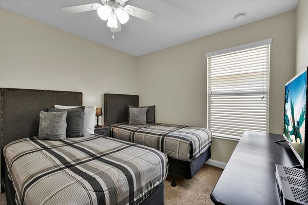 Two Twins Bedroom 4 (Angle), Upstairs