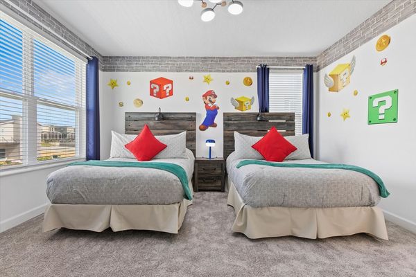 Two Doubles Bedroom 4 (Angle 2)