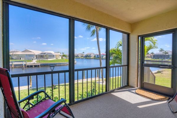 Enjoy your morning coffee on the patio with a water view (Boat lift not available)