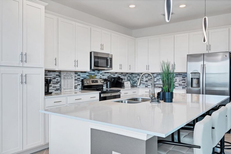 Open and spacious kitchen