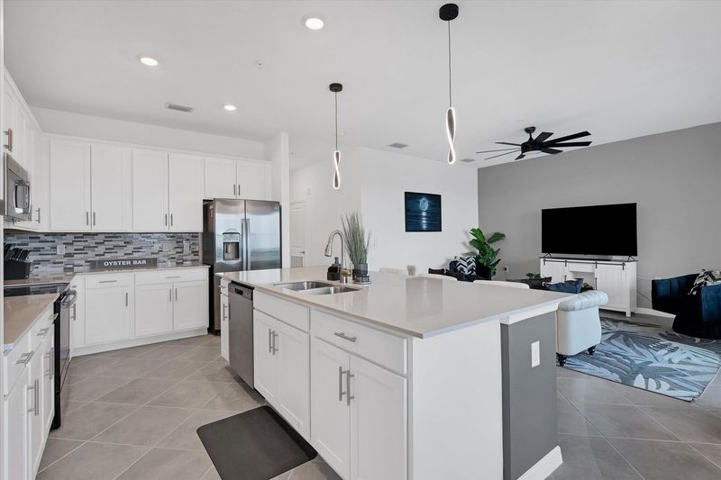 Open and spacious kitchen