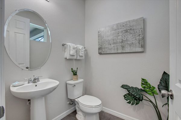 Half Bathroom 
By Pool