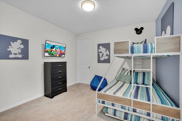 Twin/Double  Bunk + Twin Trundle Bunk  Bedroom 3 (Angle)
43" Roku TV