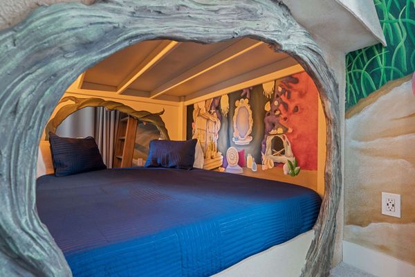 Enjoy this out of this world experience when you stay in this bedroom