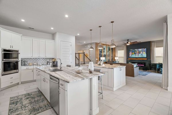 Enjoy casual meals at the breakfast bar or entertain guests in the adjoining dining space